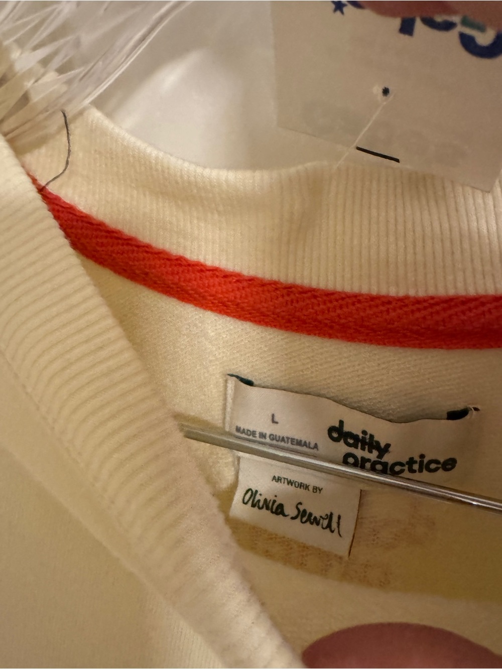 Daily Practice Less Regrets Sweatshirt size Large - Picture 5 of 5